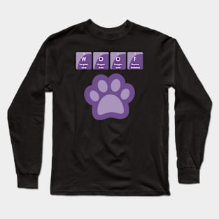 Science Dawg Pack Woof Long Sleeve T-Shirt